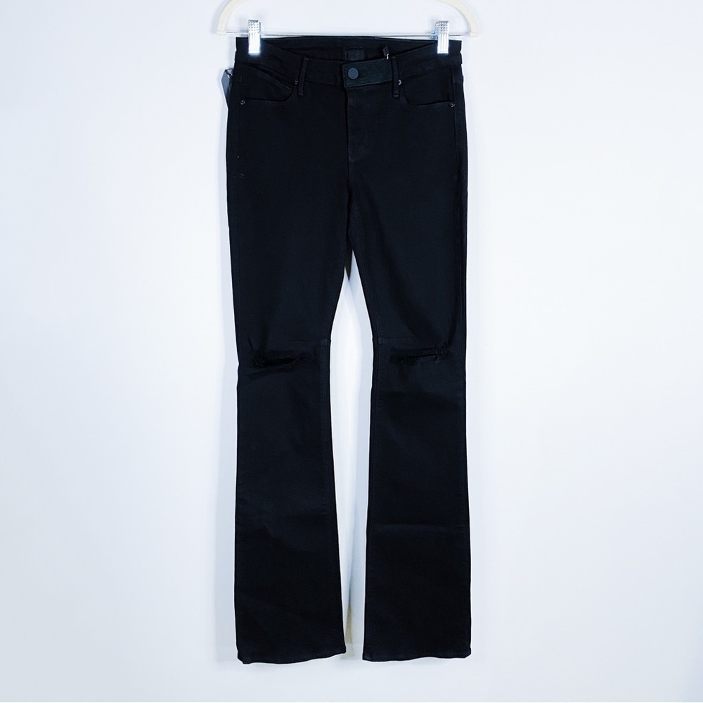 RtA - Black Distressed Flare Jeans